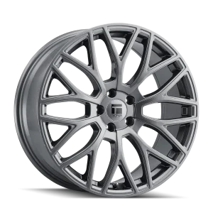 Touren – TR76 – Gunmetal – 17″x8″ 35mm – All weather Wheels – 3276-7844G35